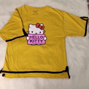 Ladies Drop Shoulder T-Shirt – Hello Kitty Design