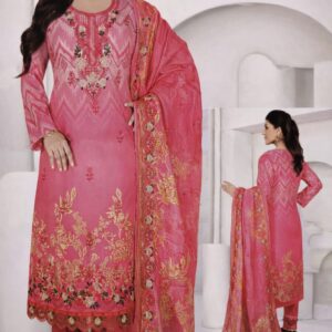 Embroidered Cotton Unstitched 3Piece